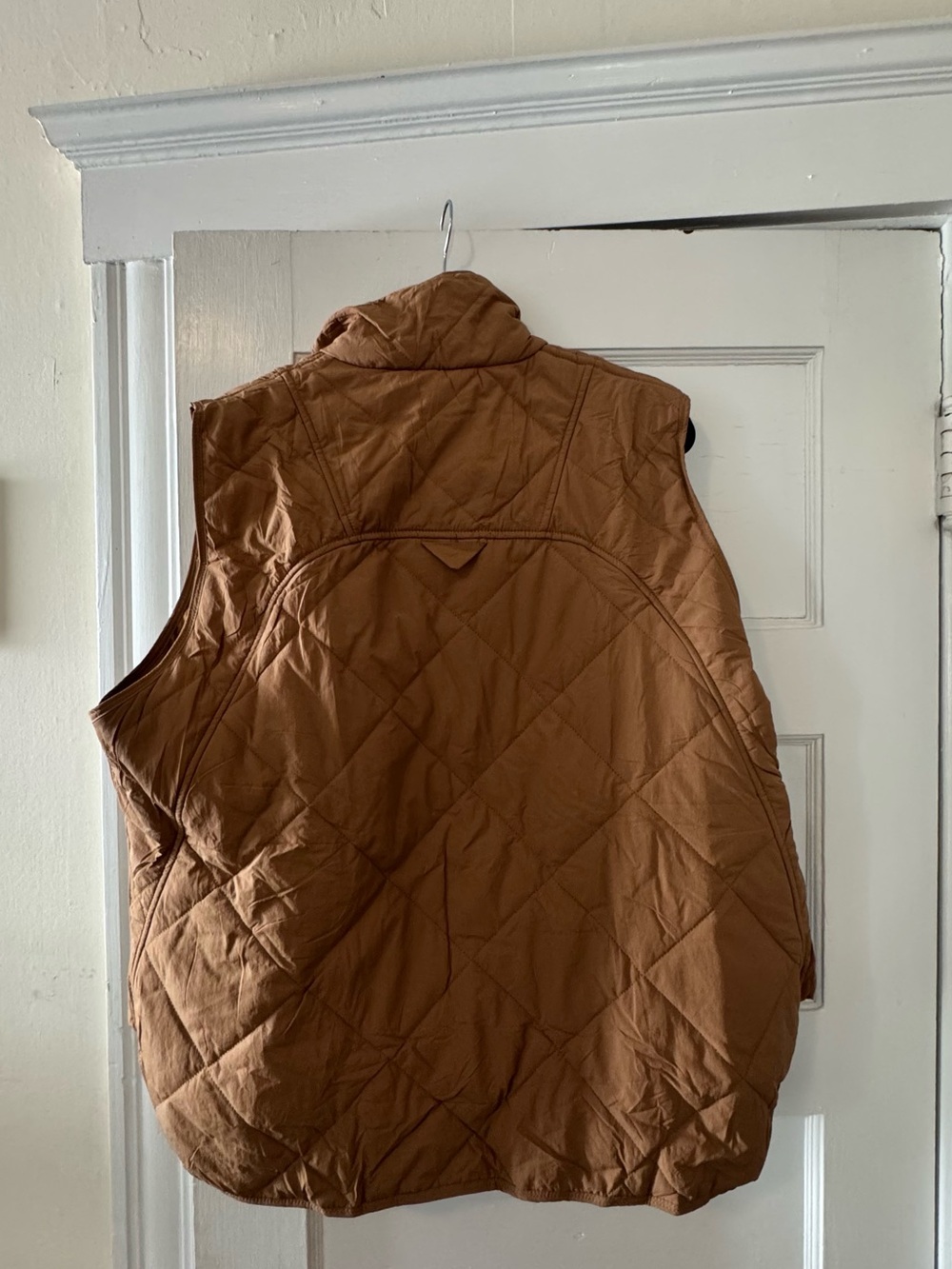 Quilted Tan Women's Vest - Picture 2 of 2